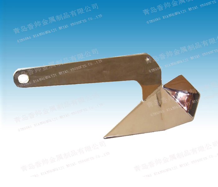 Stainless steel plow anchor